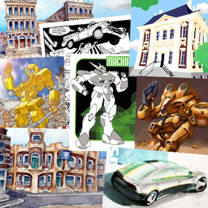 Perspectief- en presentatietekeningen